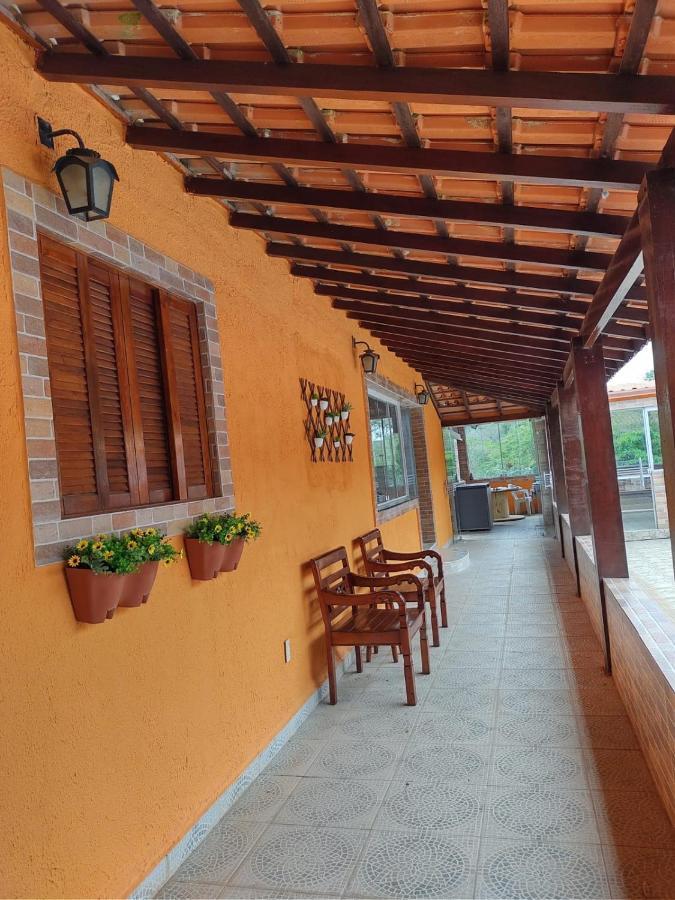Chacara Bella Vida Com Piscina Churrasqueira Salao De Festas Fogao A Lenha Quadra Арасаригуама Екстериор снимка