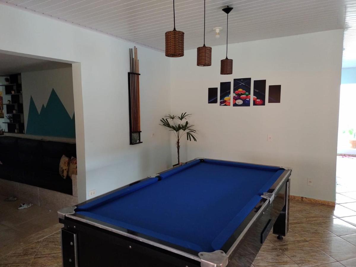 Chacara Bella Vida Com Piscina Churrasqueira Salao De Festas Fogao A Lenha Quadra Арасаригуама Екстериор снимка